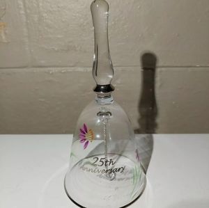 Fenton Glass 25th Anniversary Bell